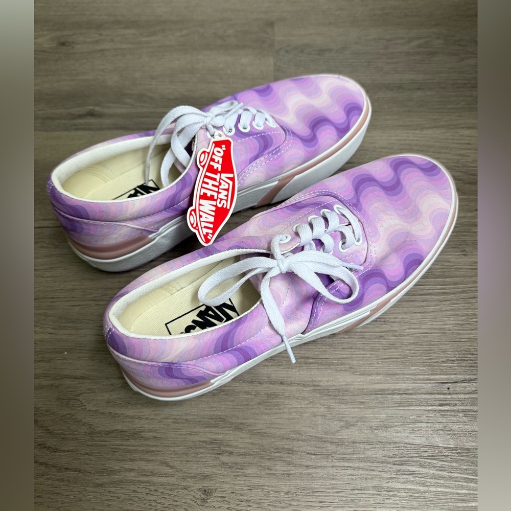 *NWOB* Vans Era Stacked Purple Gradient Platform Shoes Sz 10